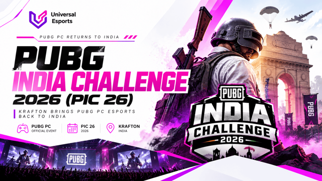 PUBG India Challenge 2026: KRAFTON's ₹25 Lakh Bet on Indian PC Esports