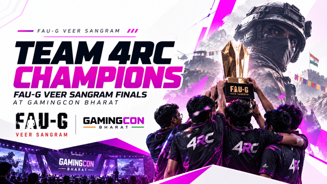 Team 4RC Win FAU-G Veer Sangram: India's Homegrown Shooter Gets a Squad LAN